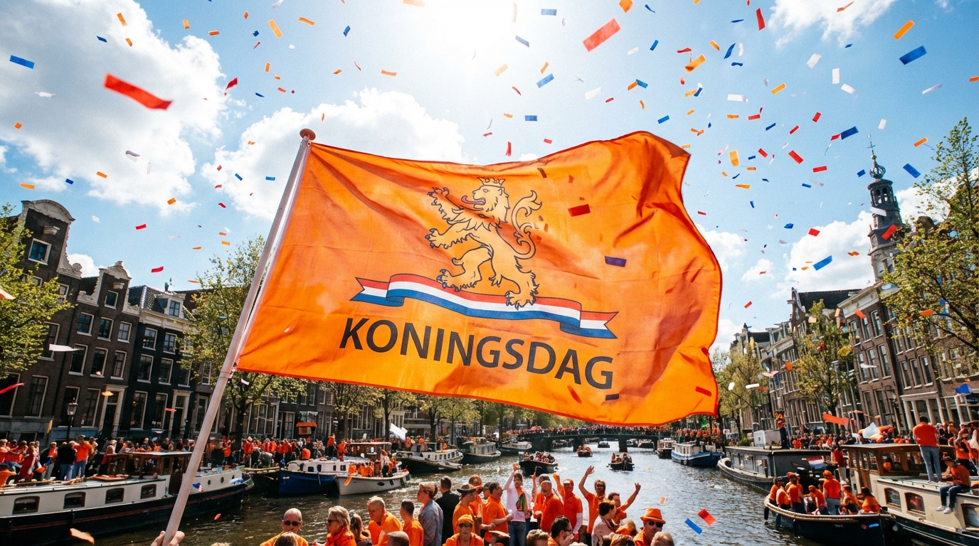 Oranje Vlag (60x90)