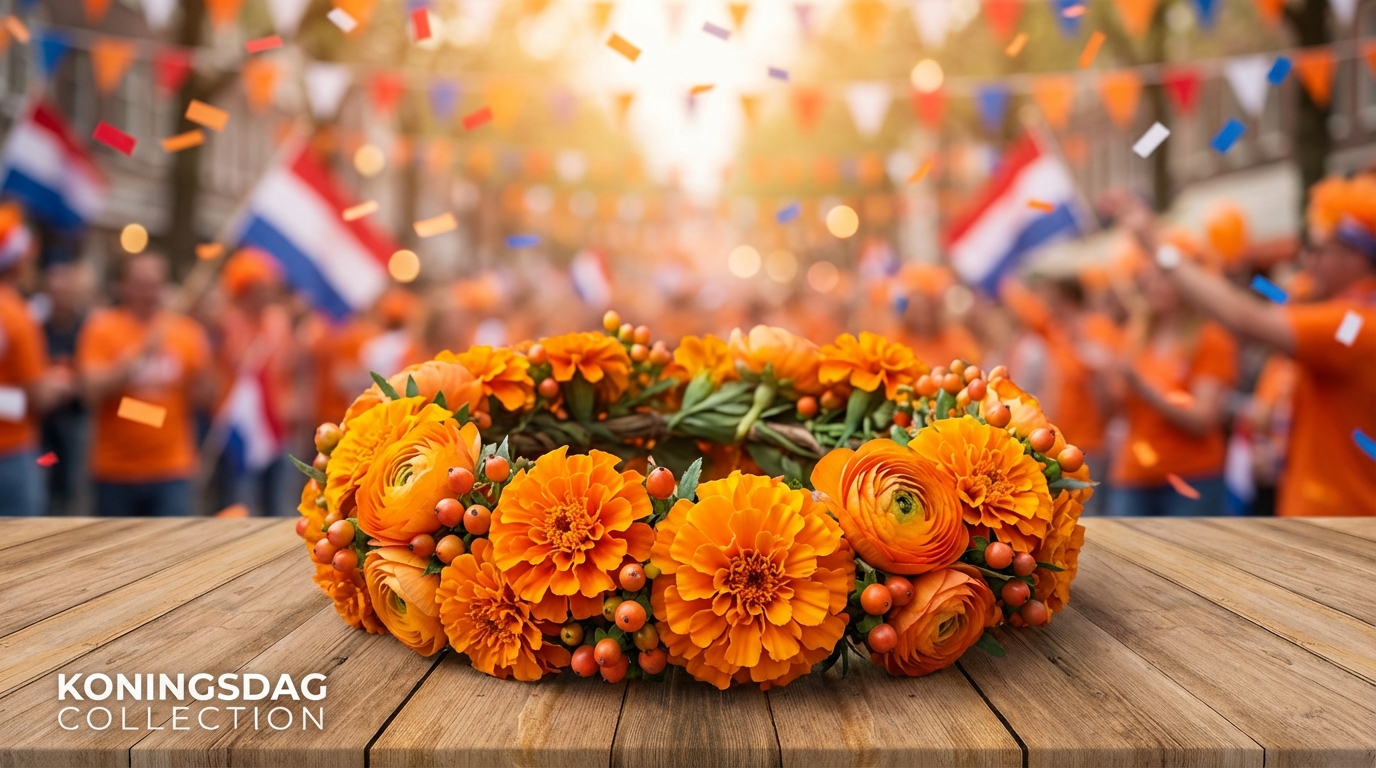 Oranje Bloemenkrans