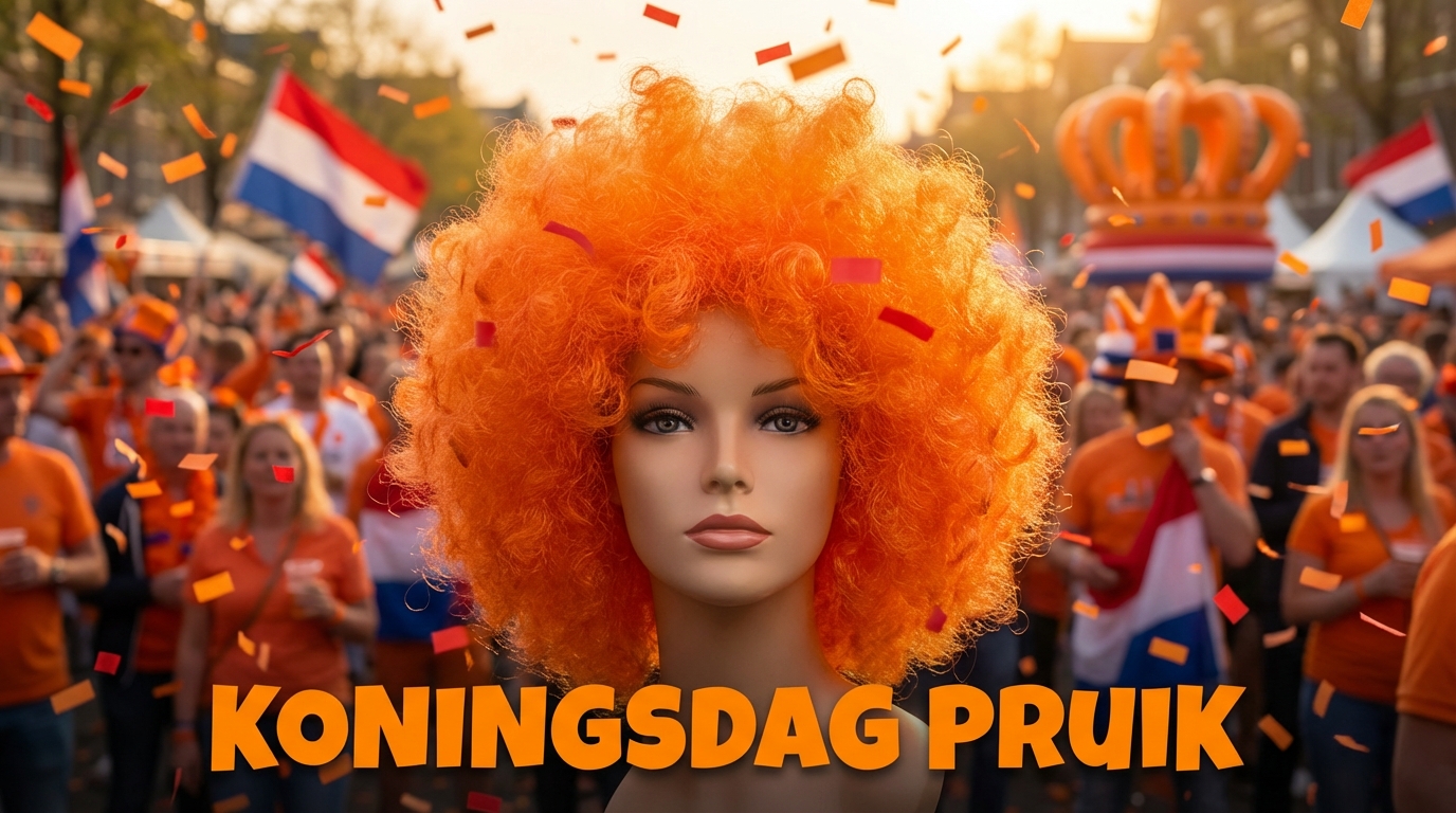 Oranje Pruik