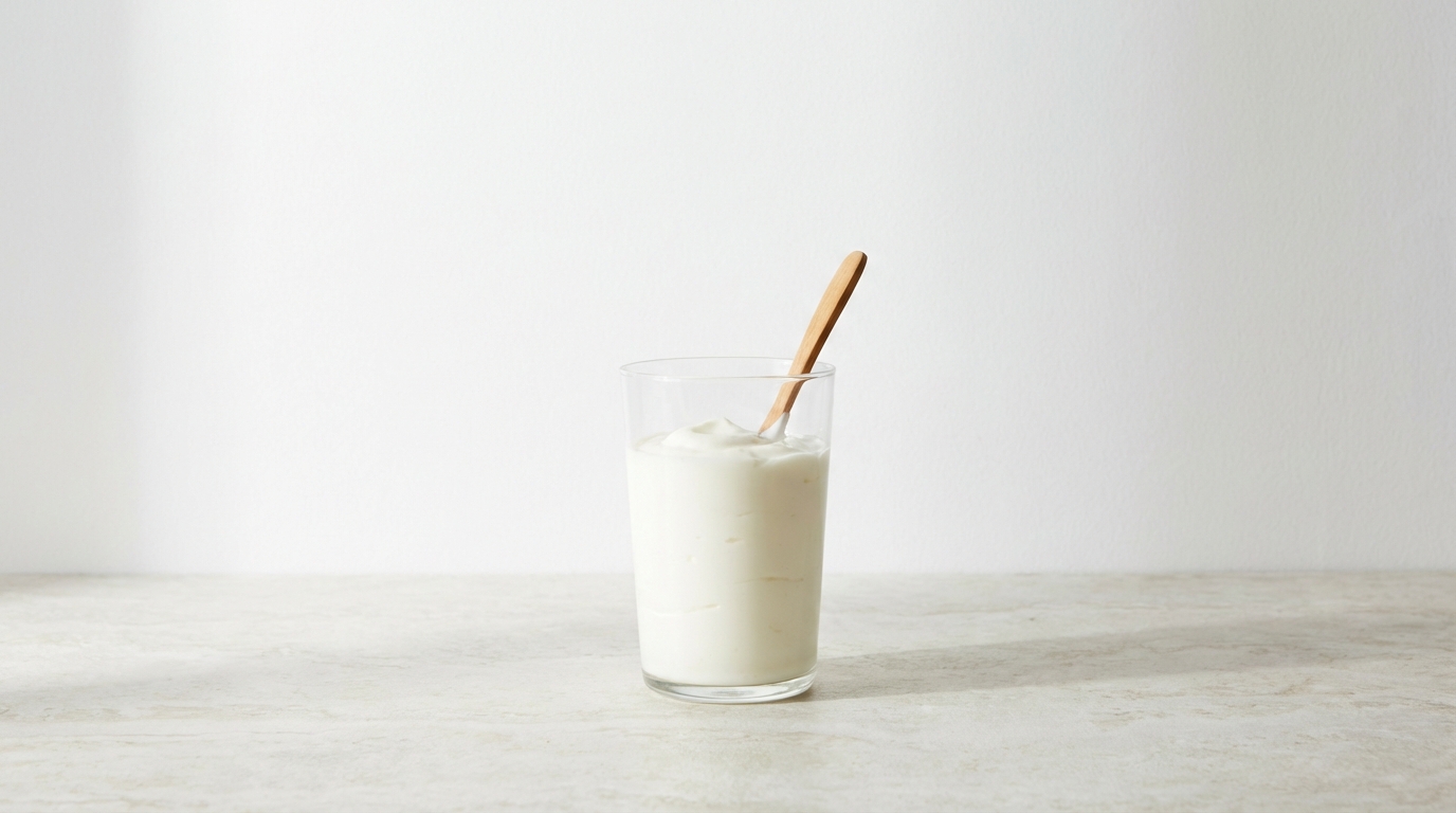 Glass of Yogurt