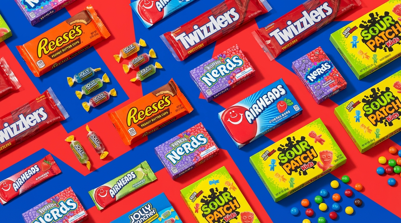 Amerikaanse Candy Box