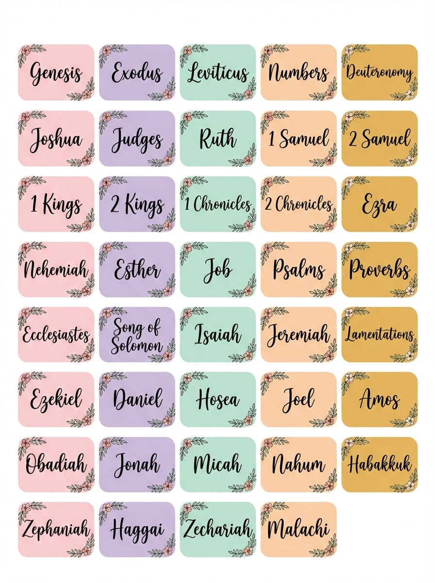 Cute Bible Tabs