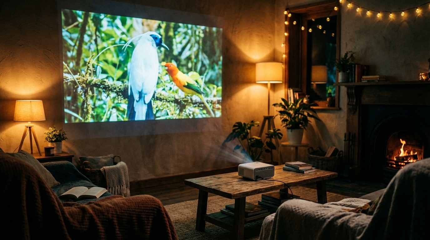 Mini Projector HD Portátil