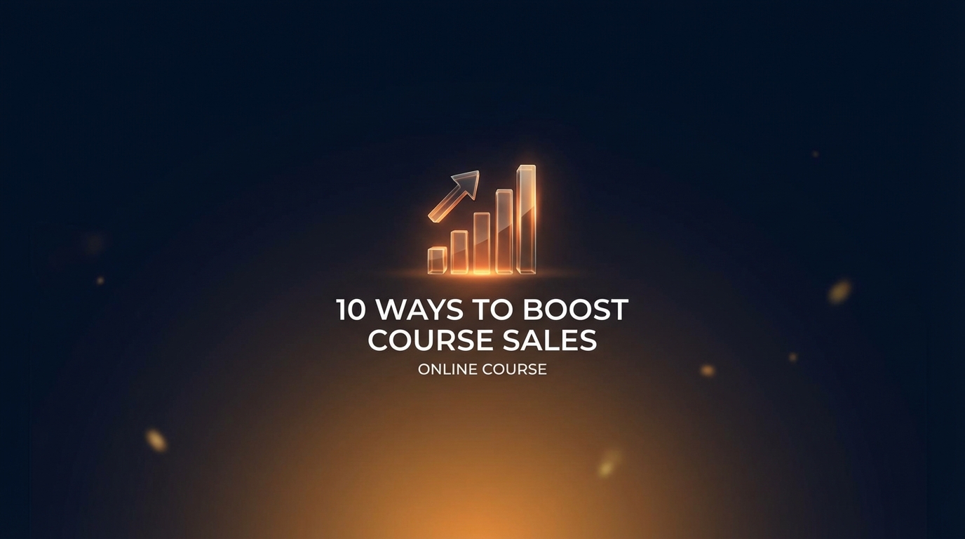 10 ways to boost course sales