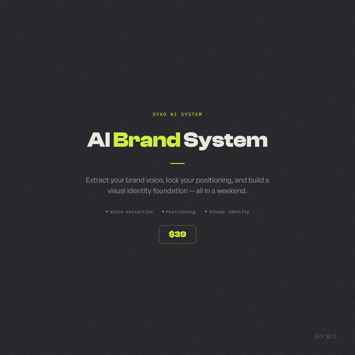 AI Brand System