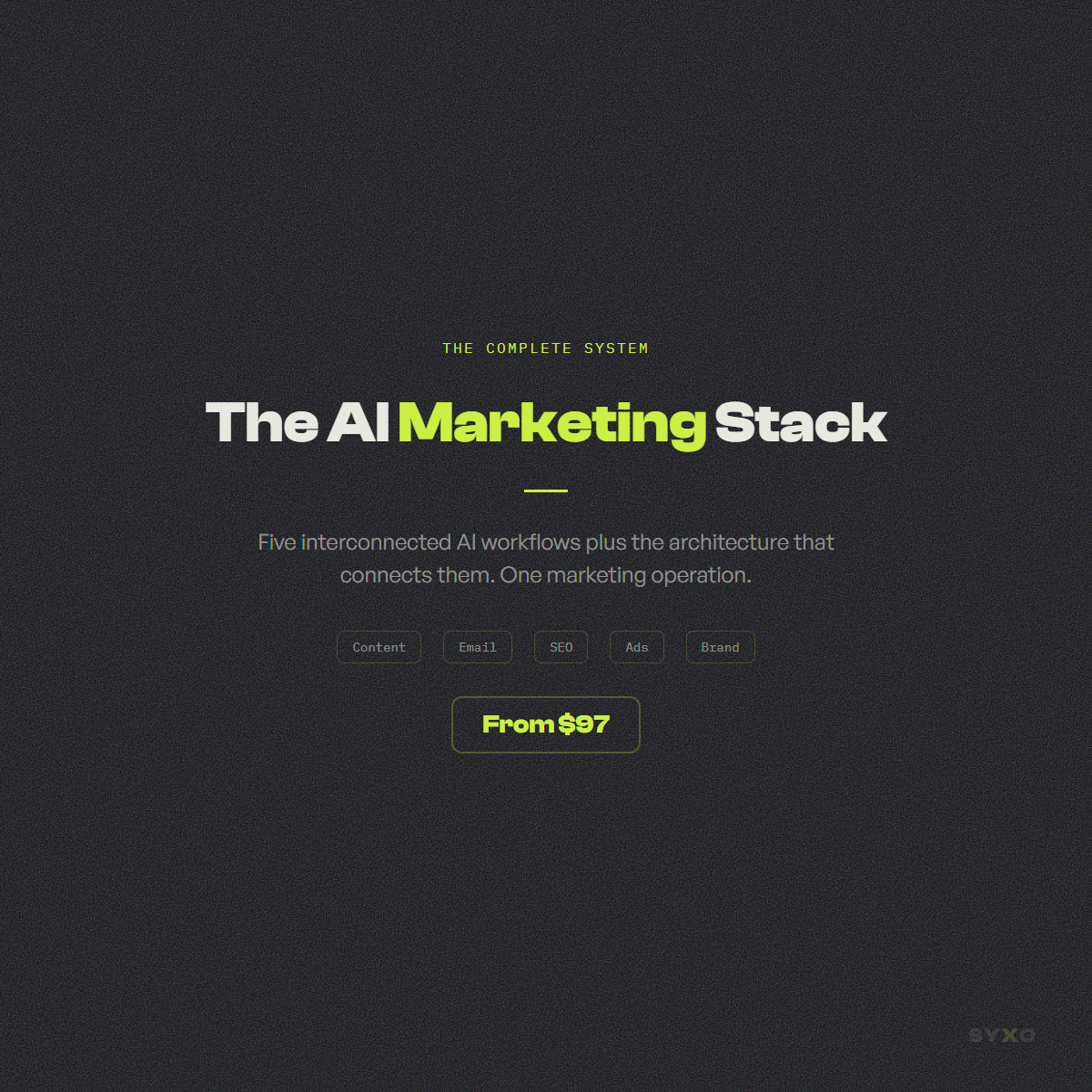 The AI Marketing Stack