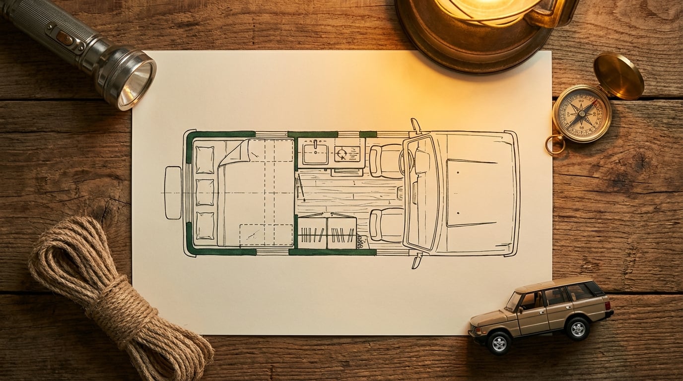 Custom Car Camp Layout