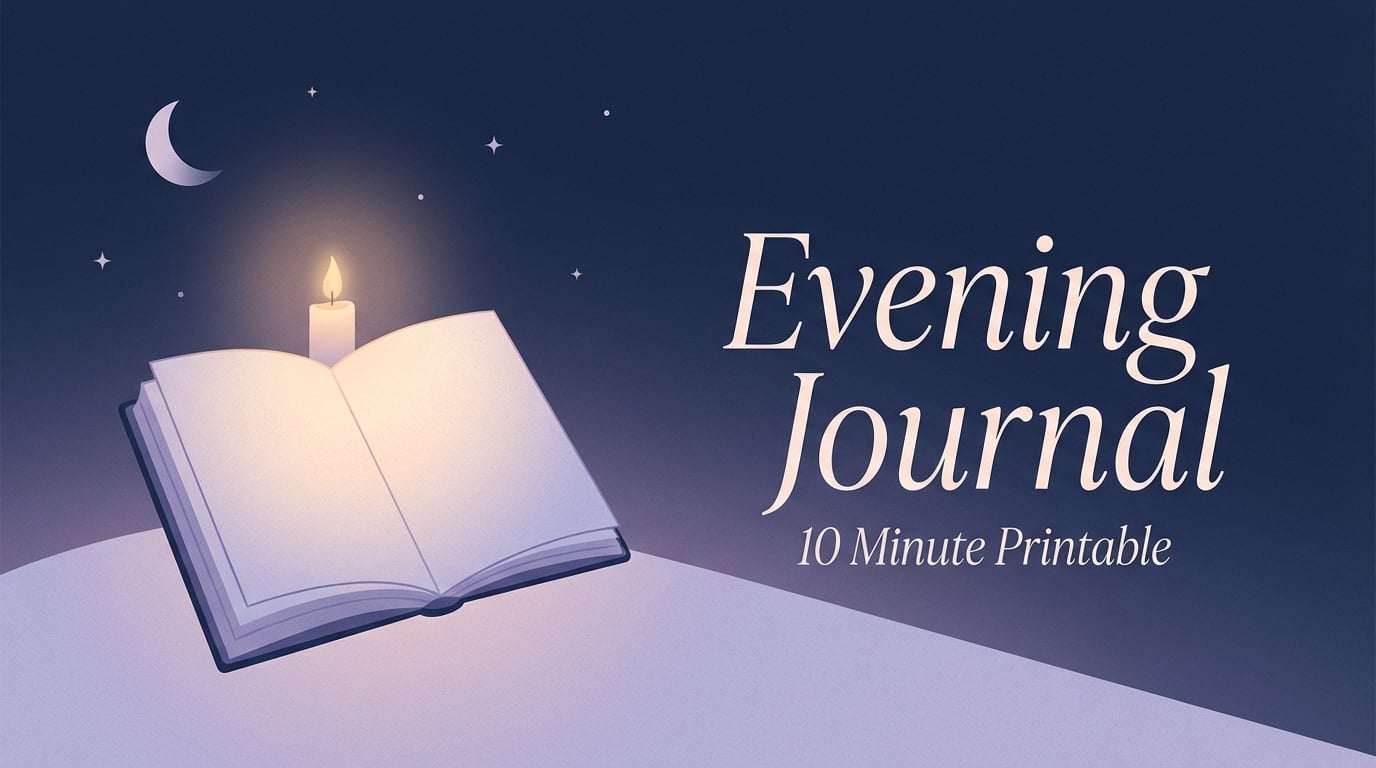 10 Minute Evening Journal