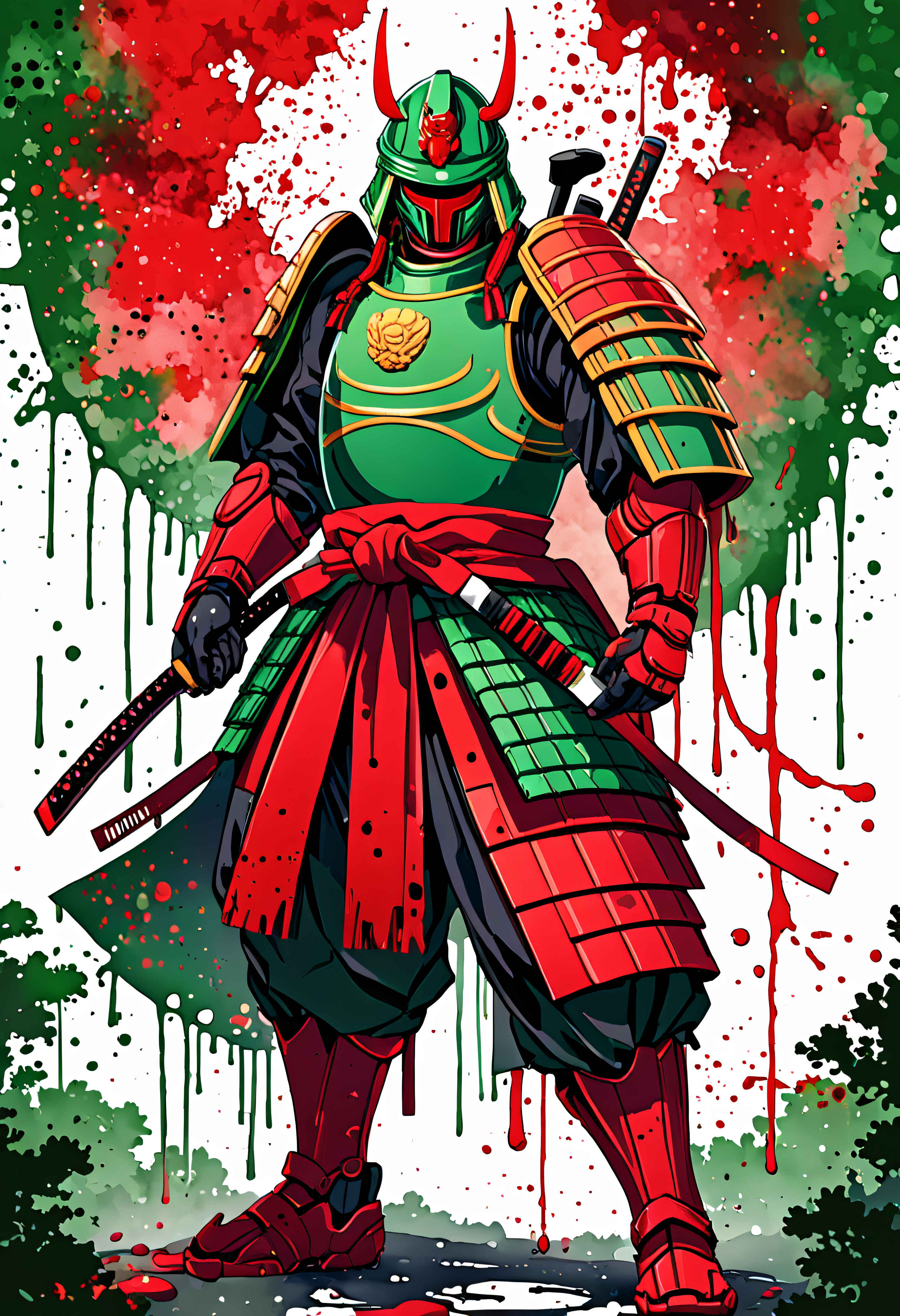侍 Samurai Splash Art Vol.3
