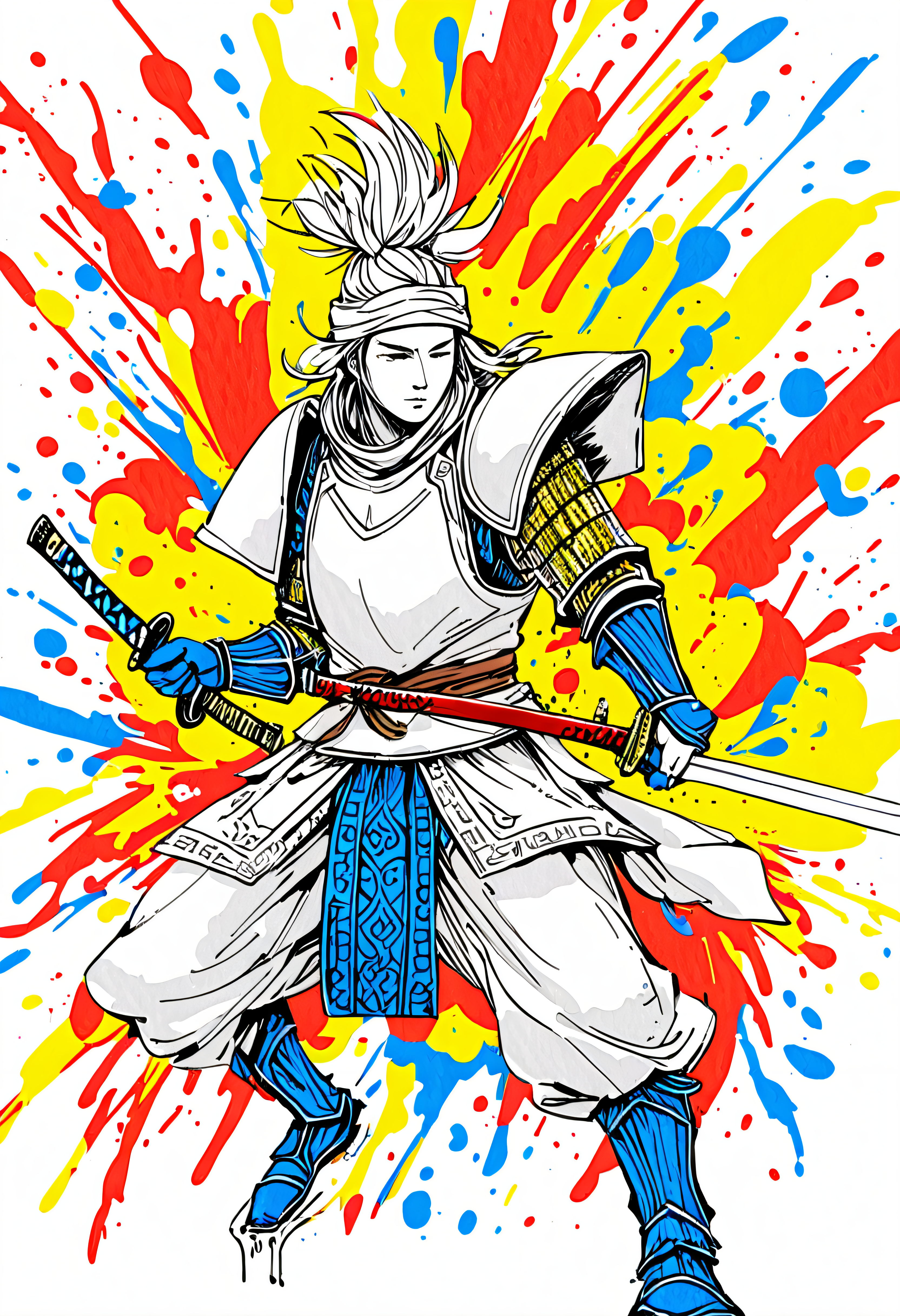 侍 Samurai Splash Art Vol.4