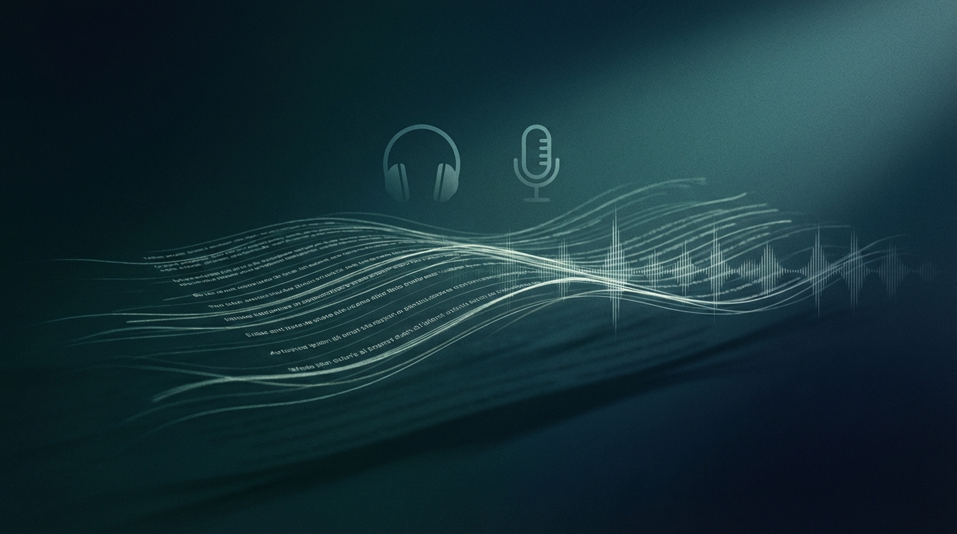 Video & Audio Transcription