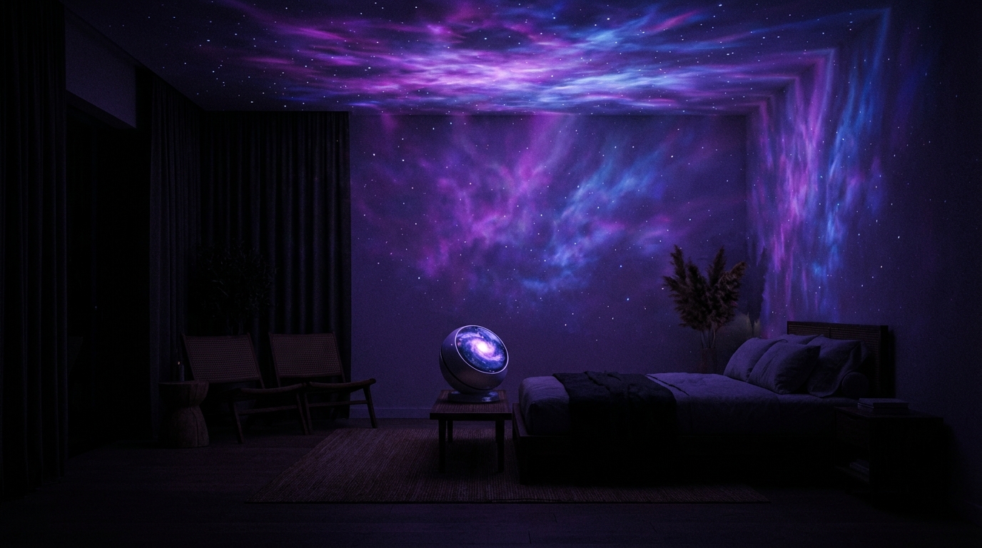 Galaxy Star Projector Lamp
