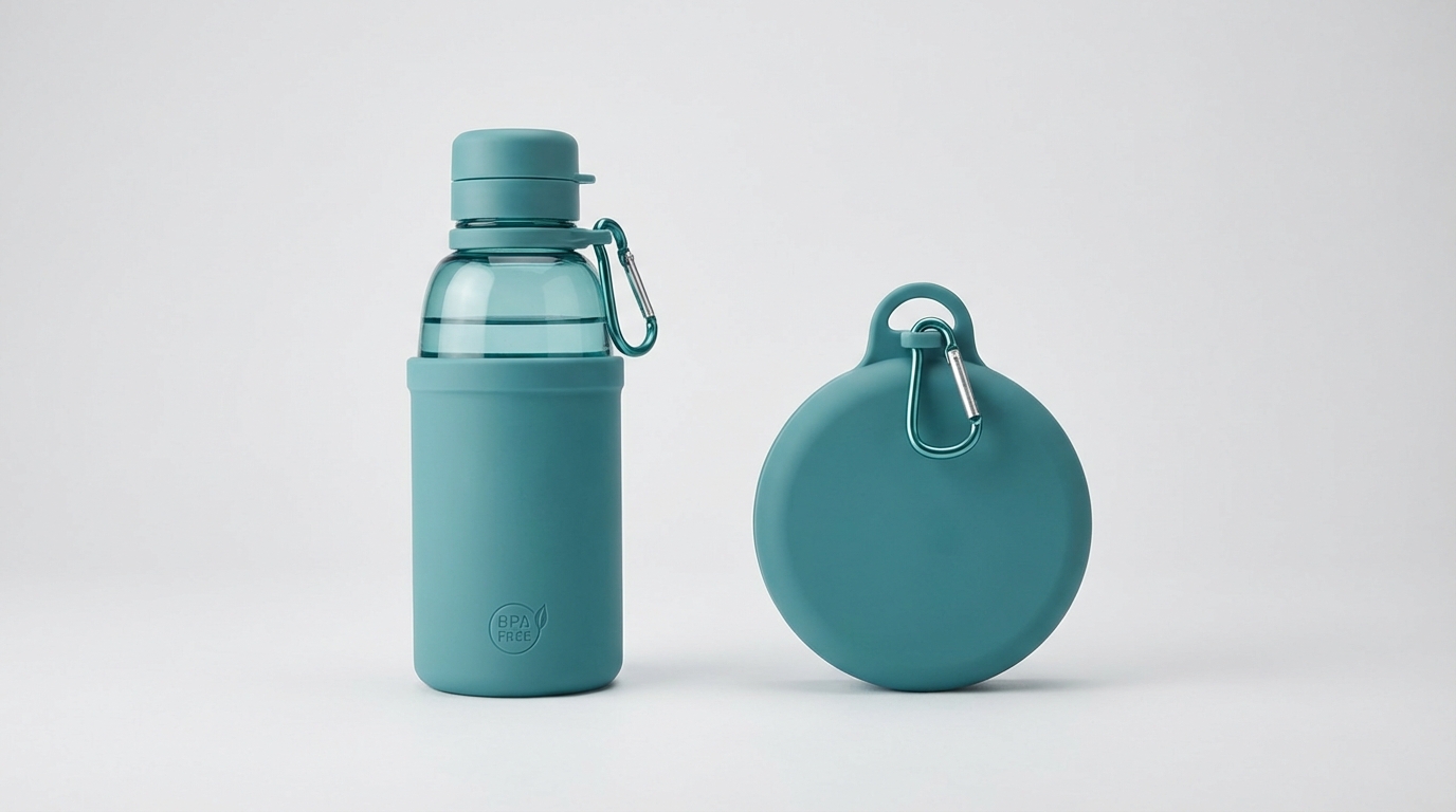 Collapsible Silicone Water Bottle