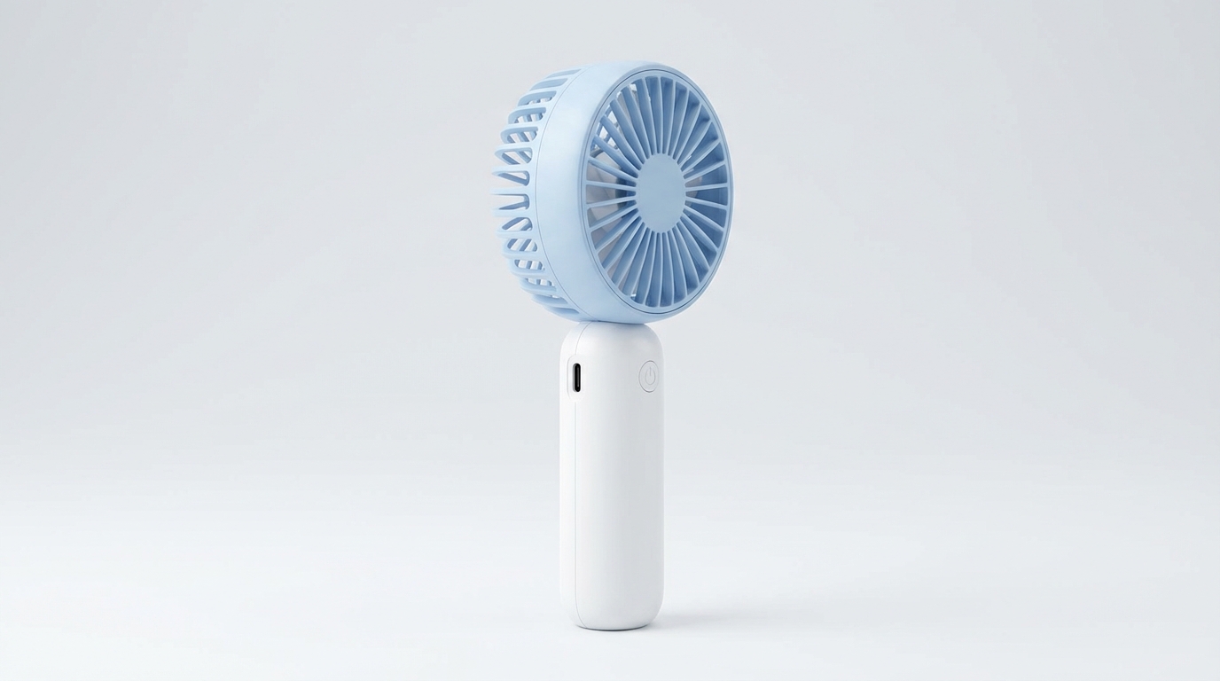 Portable Mini Fan (USB Rechargeable)