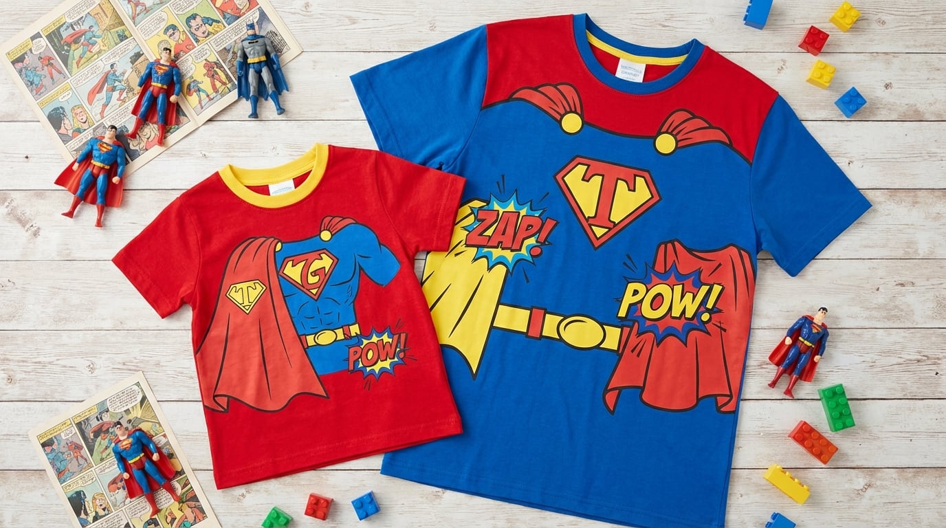 Super Dad & Sidekick Tee