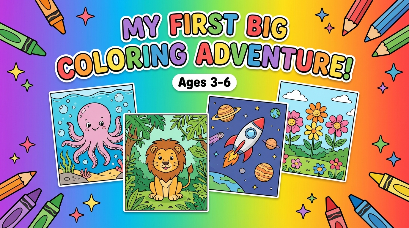 My Amazing Activity Book! (Ages 3–6)
