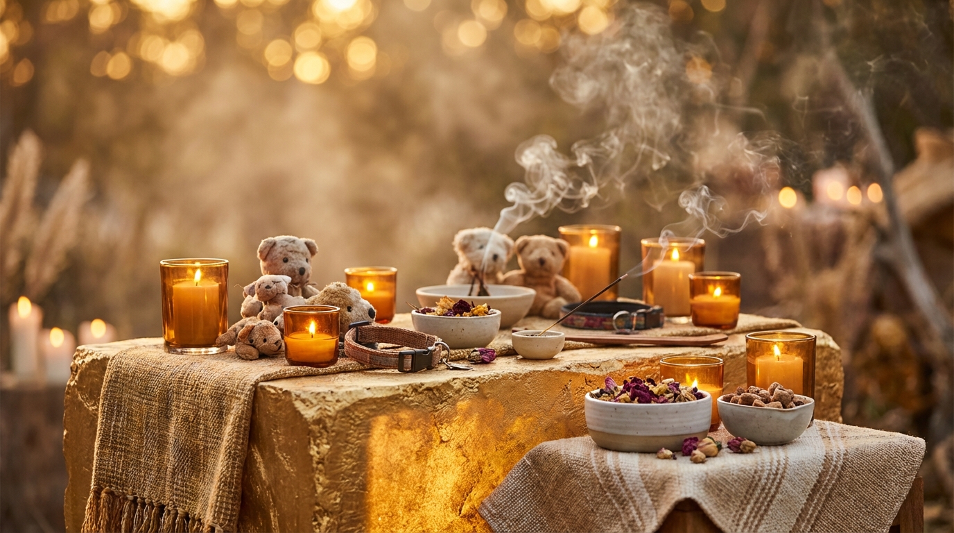Burning service for pets