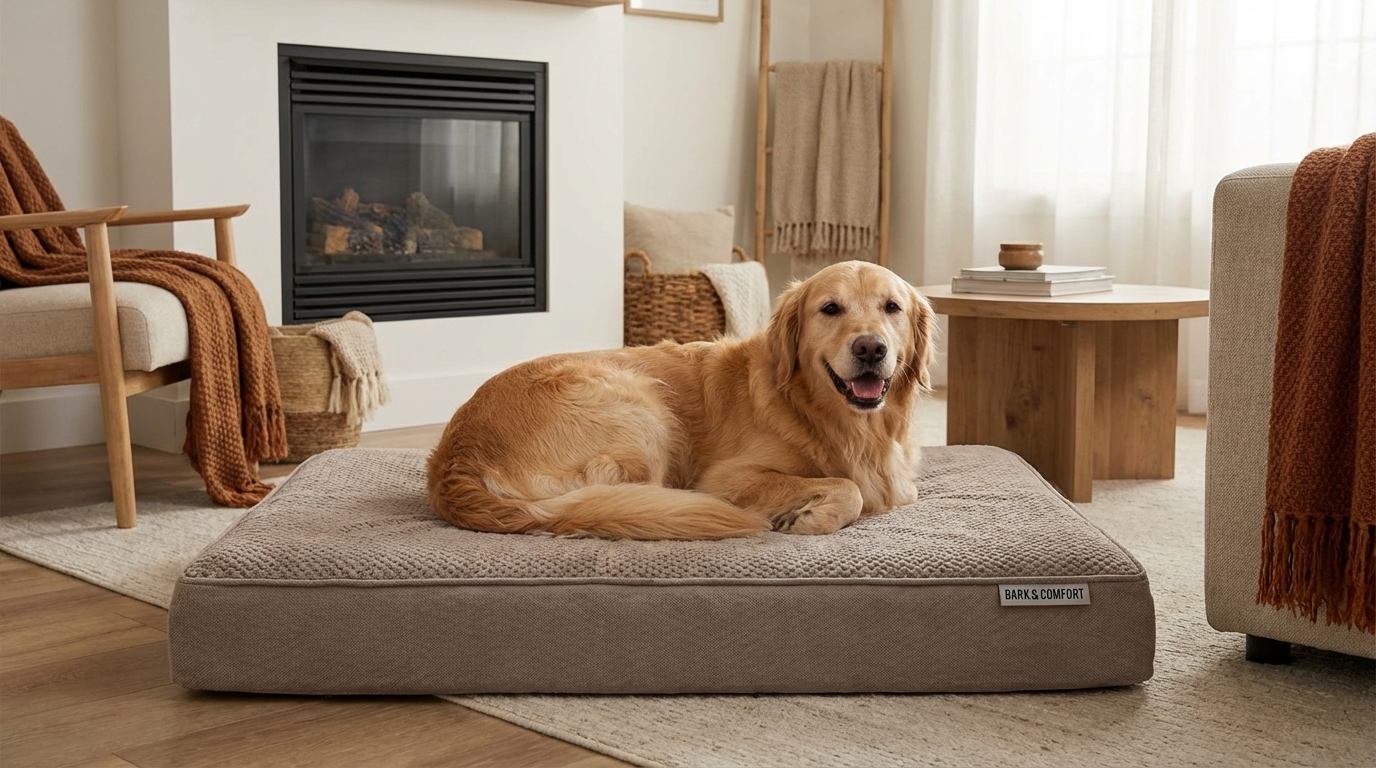 Luxury Orthopedic Dog Bed 🛏️