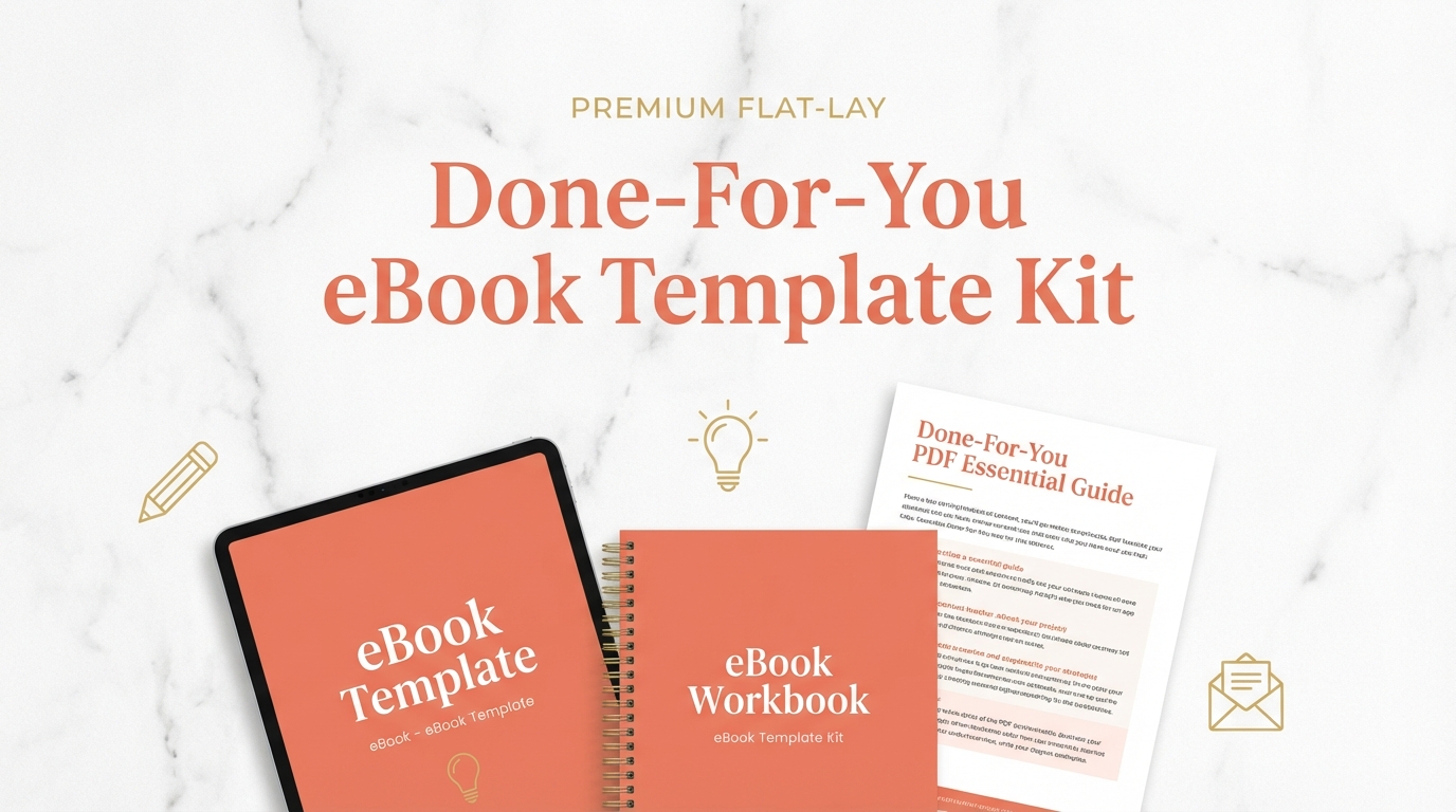 Done-For-You eBook Kit (30 Pages Editable)