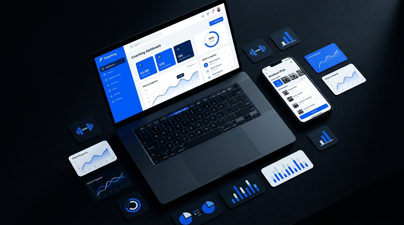 5-Client Online Coaching System