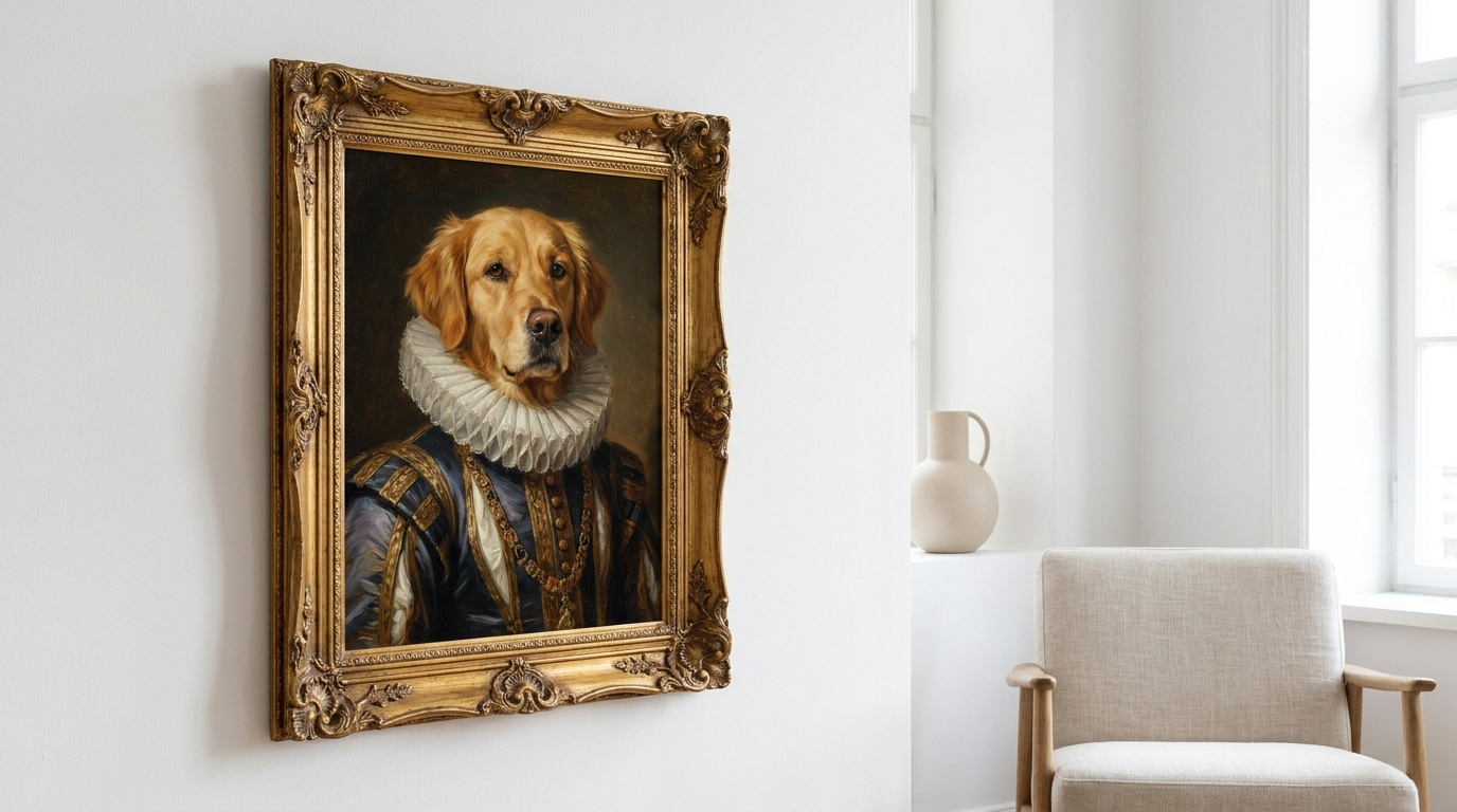 AI Pet Portrait Print