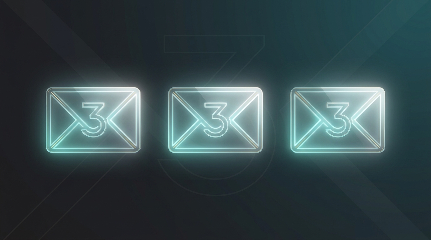 3 automated emails