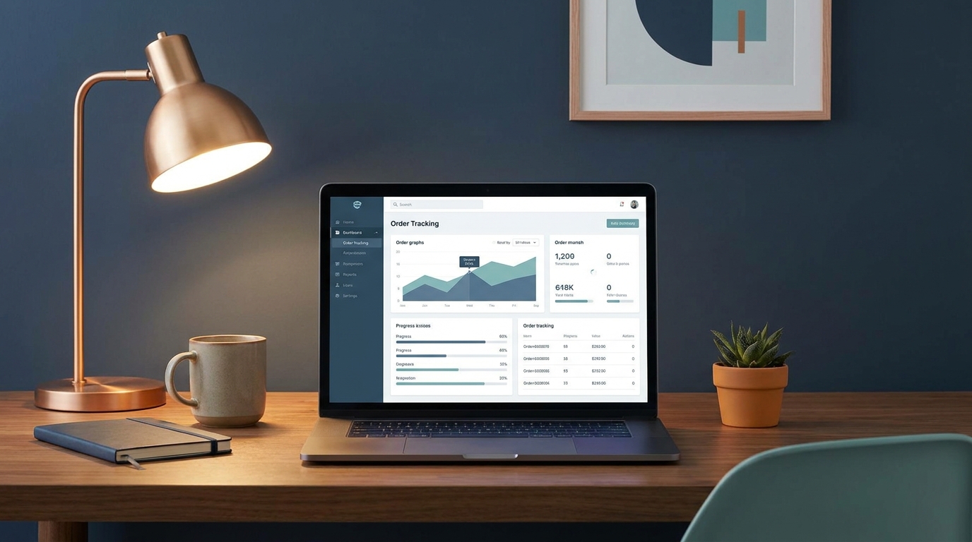 Order & Customer Tracking System (Excel)