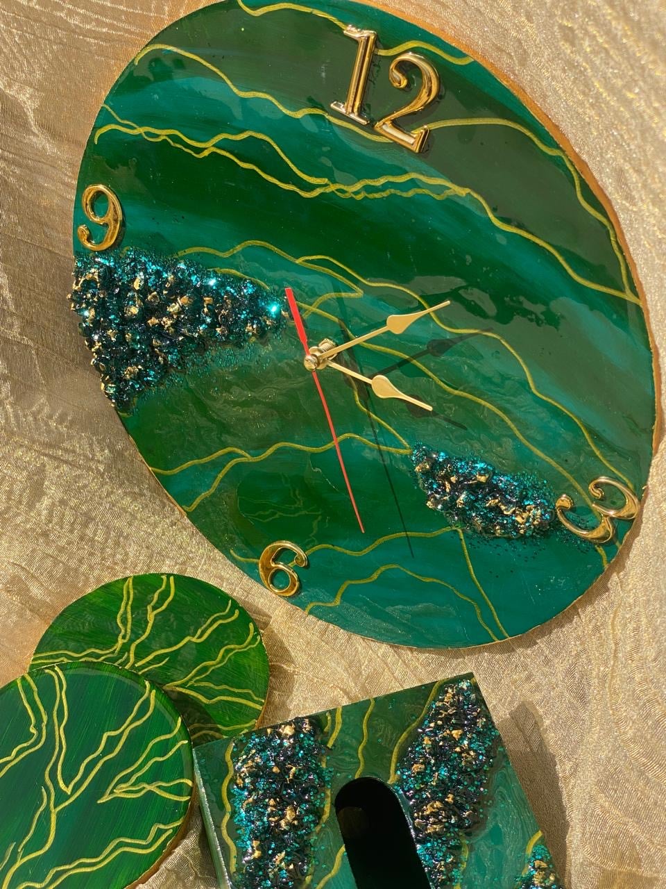 Emerald Geode Full Set