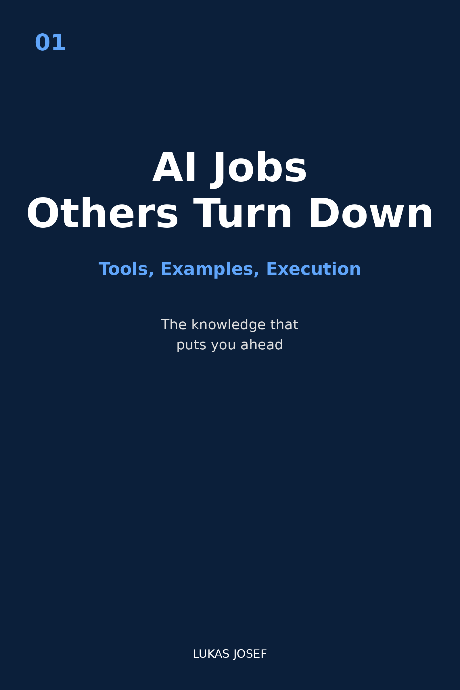AI Jobs Others Turn Down — Tools, Examples, Execution