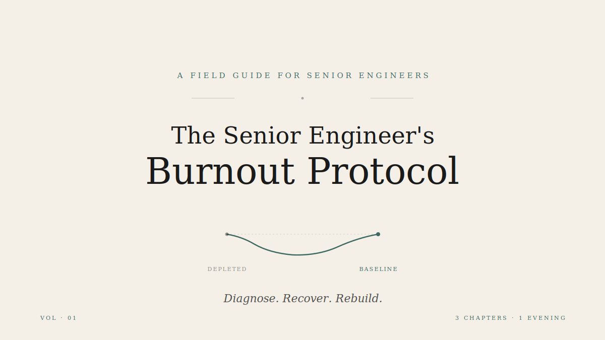 Senior Engineer Burnout Protocol