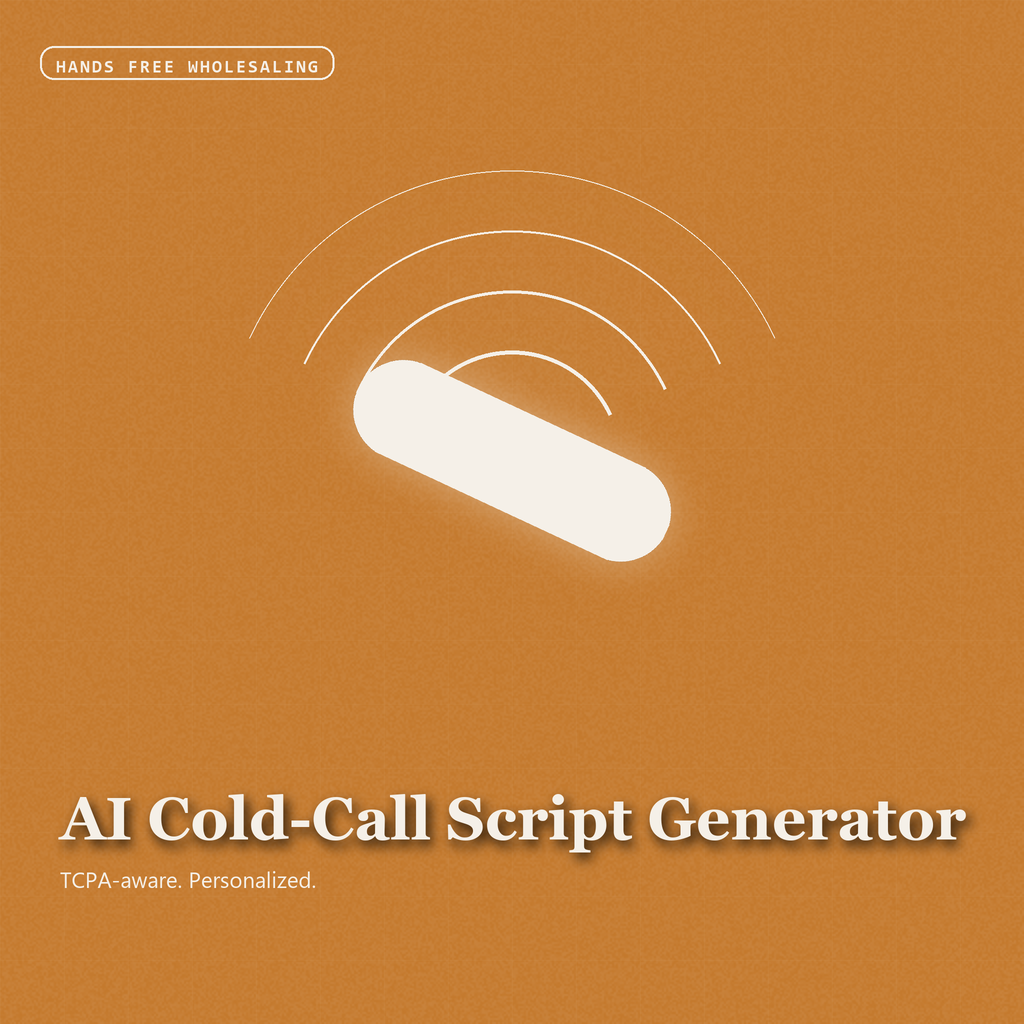 AI Cold-Call Script Generator