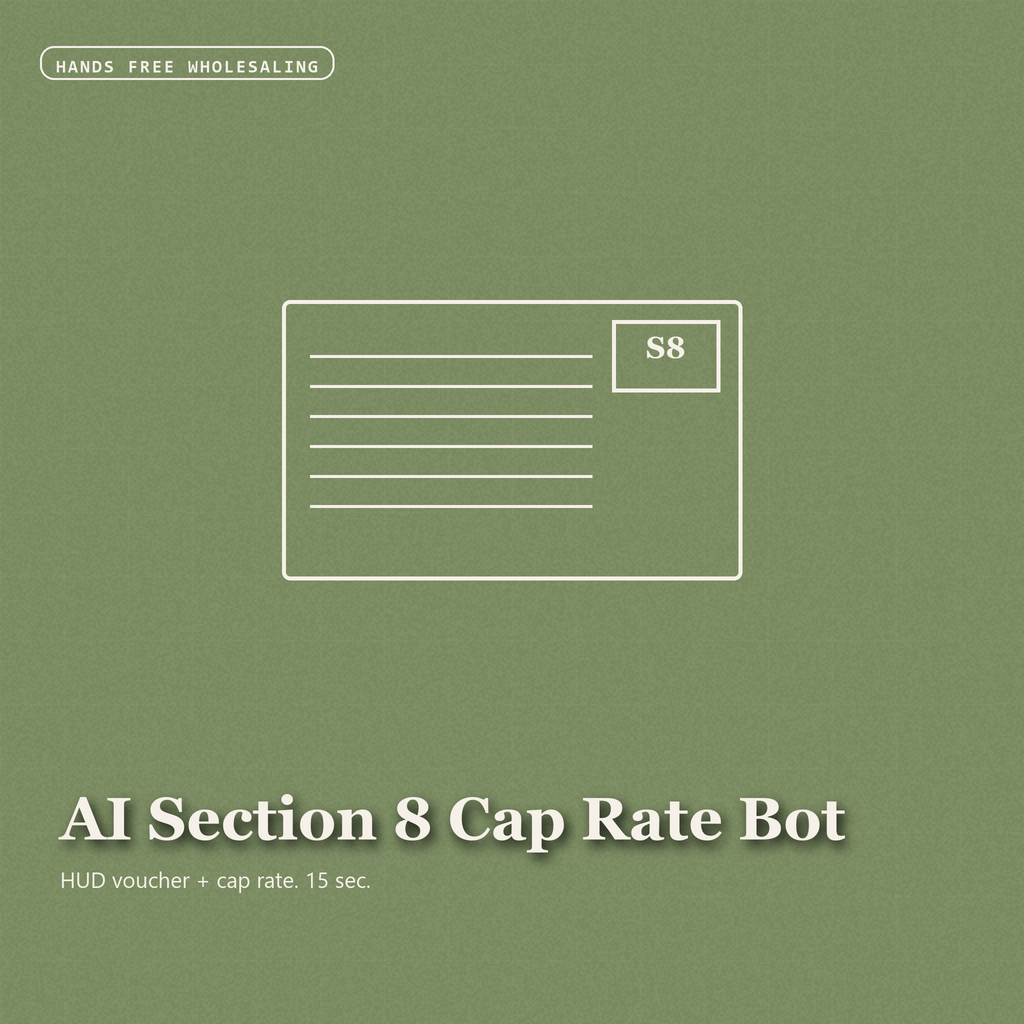 AI Section 8 Cap Rate Bot