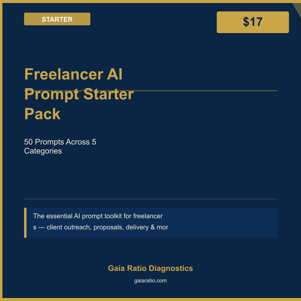 Freelancer AI Prompt Starter Pack