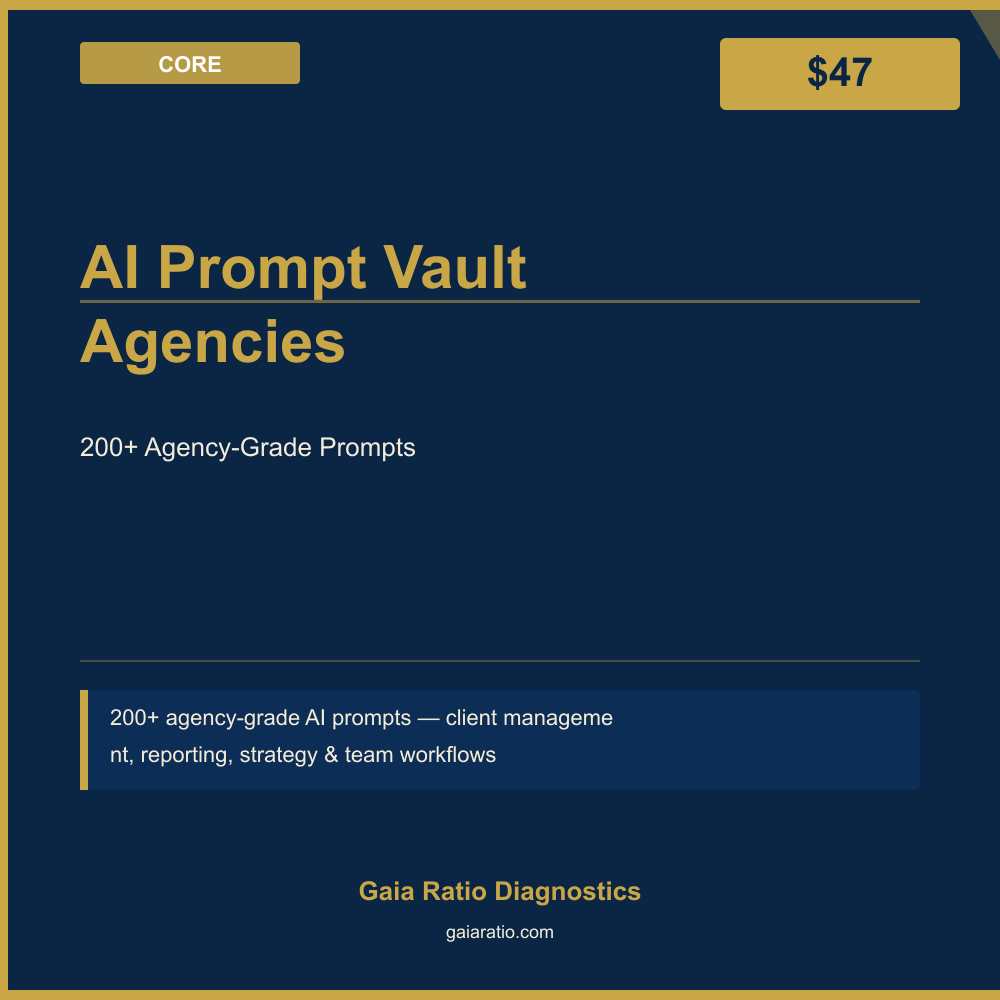 AI Prompt Vault — Agency