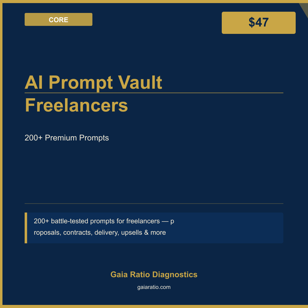 AI Prompt Vault — Freelancers