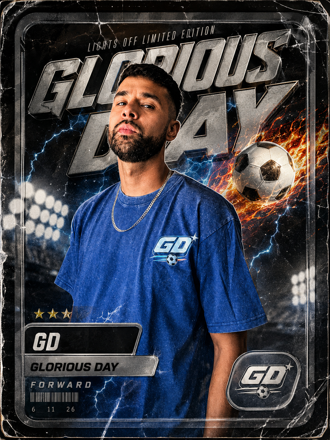 Glorious Day Soccer Tee — 1/1