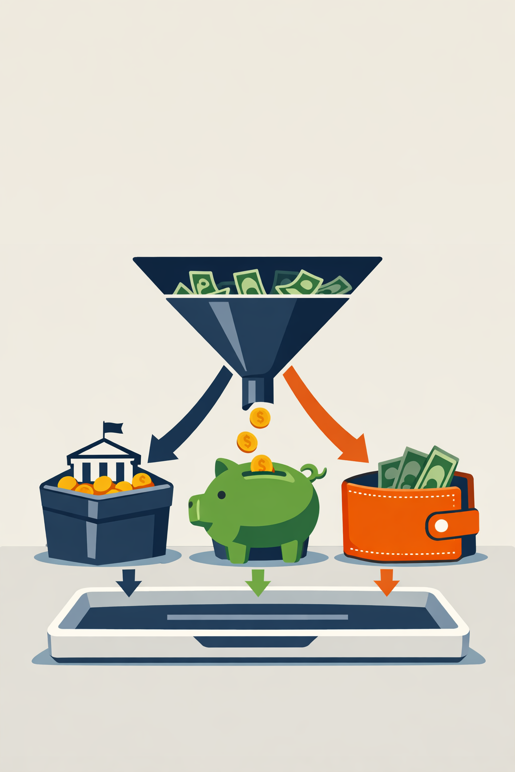 Freelancers Separating Taxes, Savings, and Pay