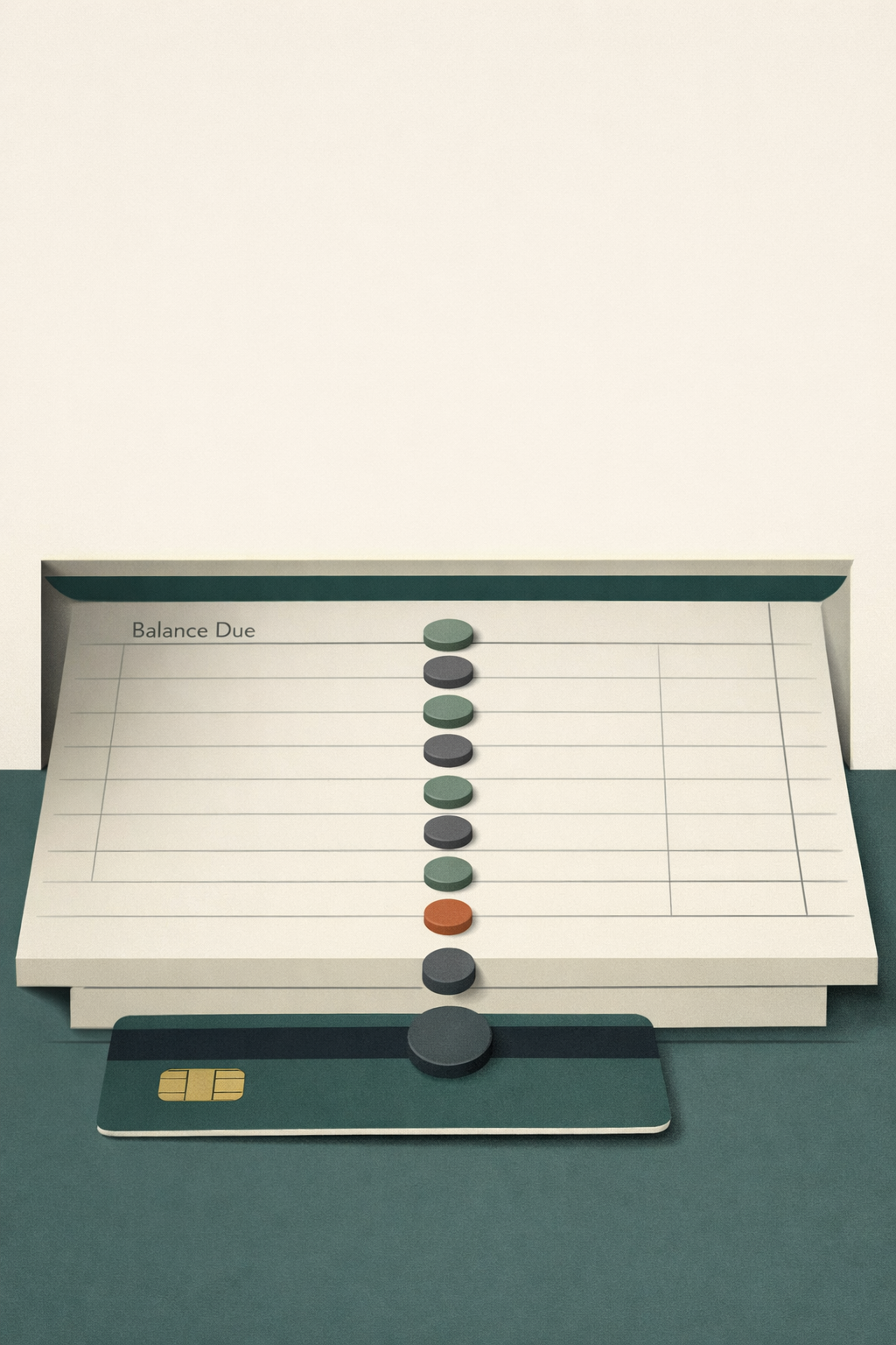 Minimum Payment Payoff Checklist
