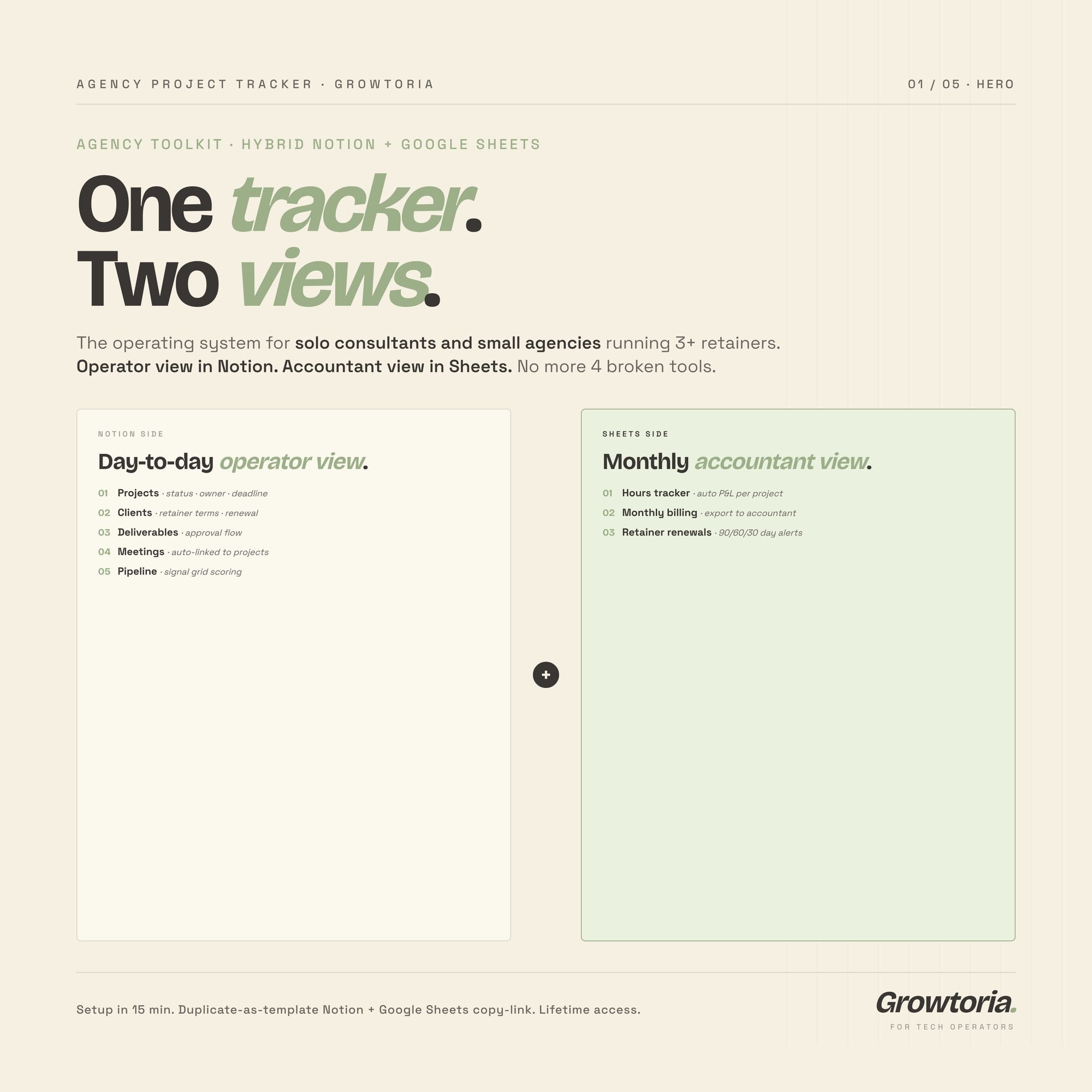 Project Management Tracker Excel Template