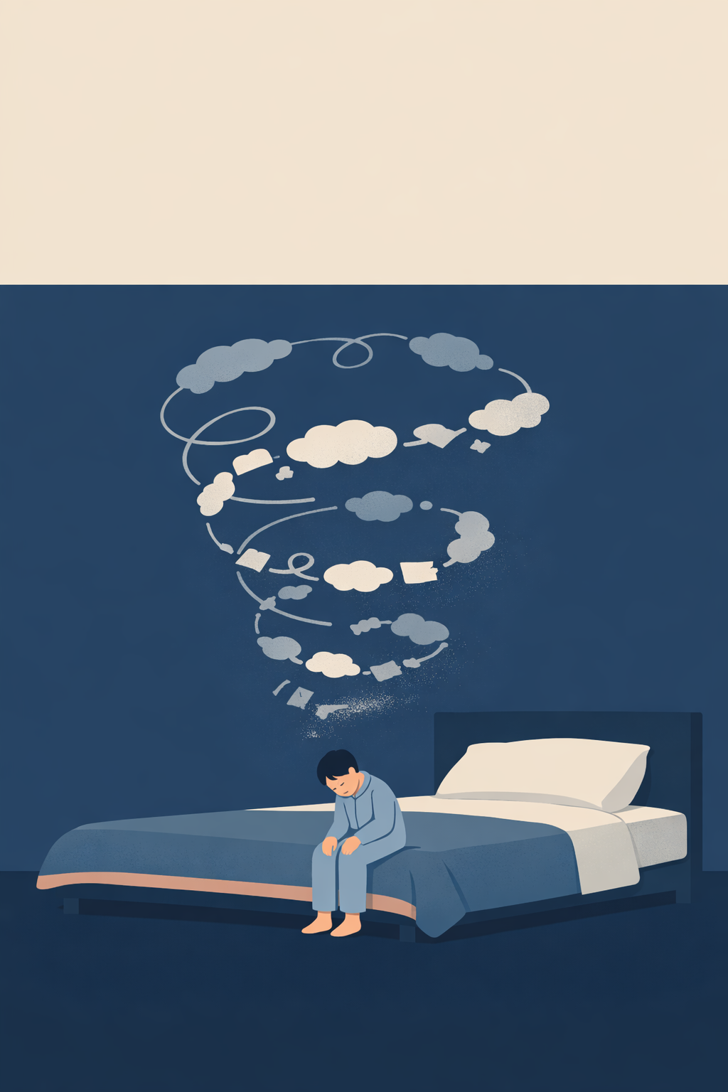 Busy Professionals Falling Asleep Faster Without Replaying The Day