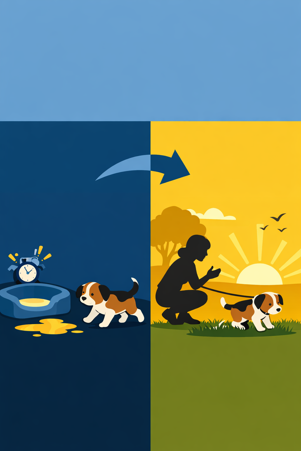 Puppy Wake-Up Accident Reset