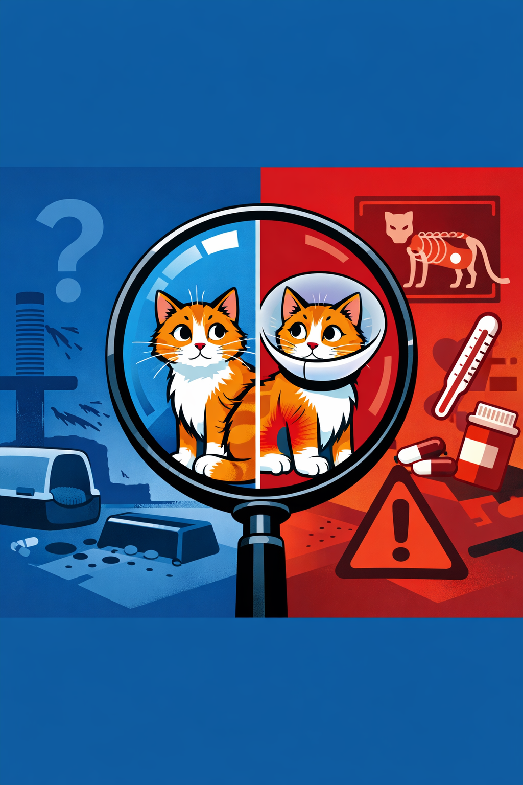 Cat Behavior or Medical Warnings: The Signal First Method