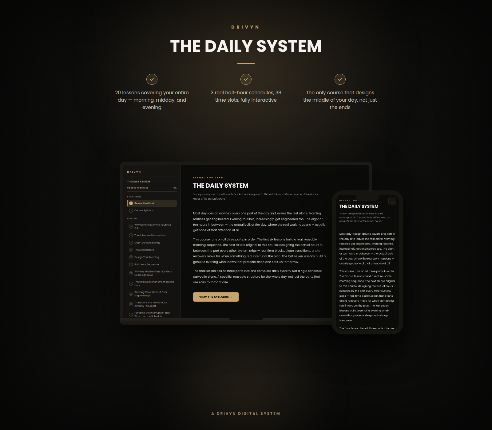 The Daily System