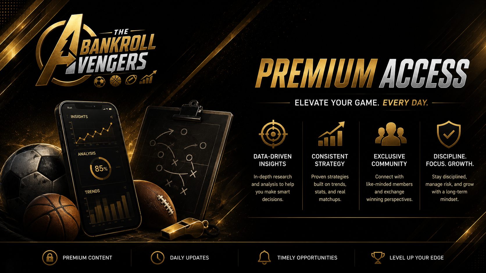 Bankroll Avengers Premium Access