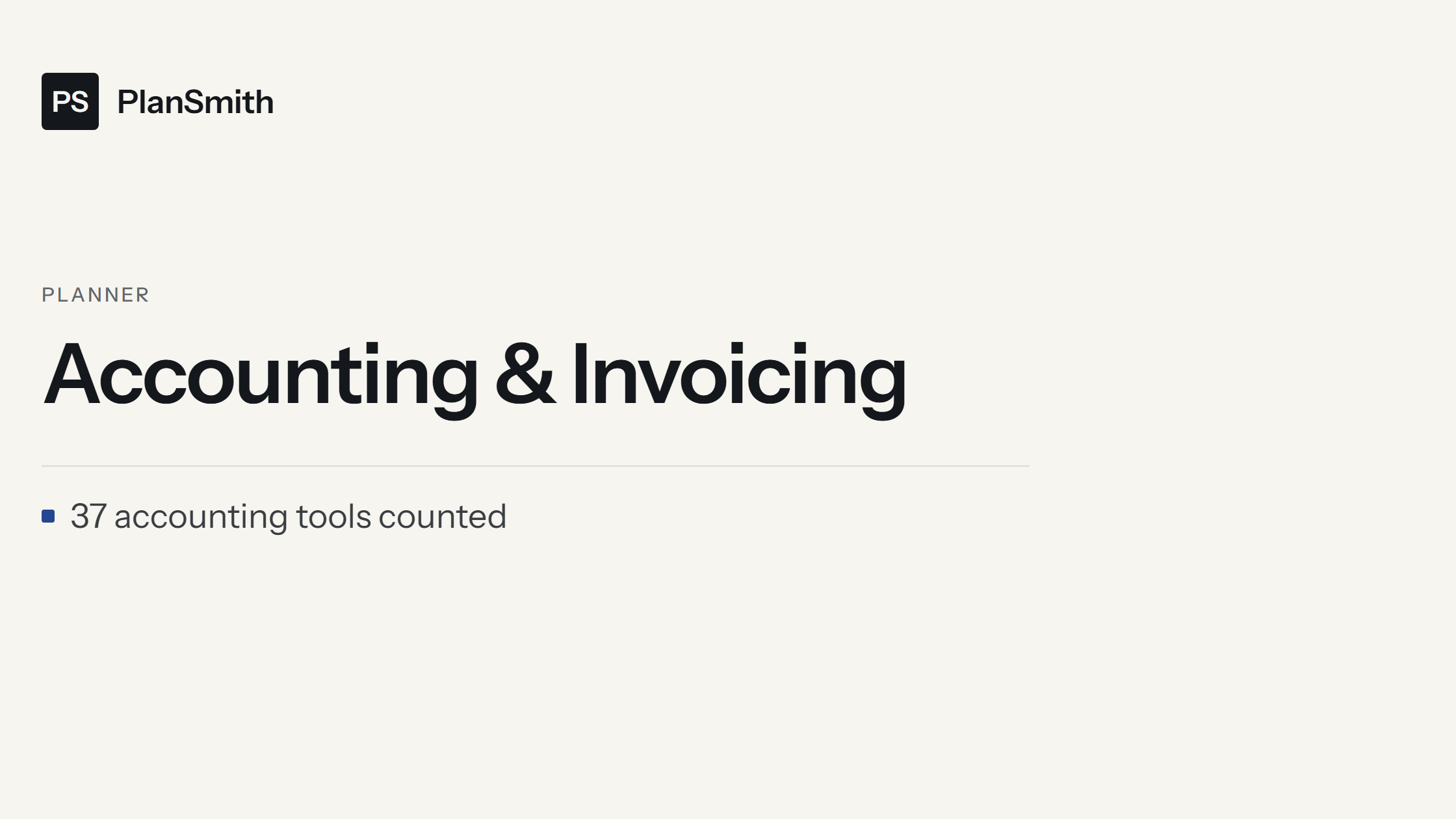 Accounting and Invoicing Planner
