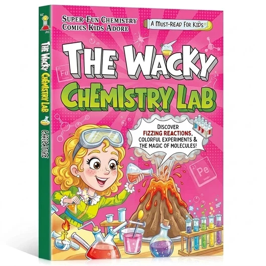 Science Simplified for Kids : The Wacky Chemistry Lab — 3 Book Bundle (15% Off)