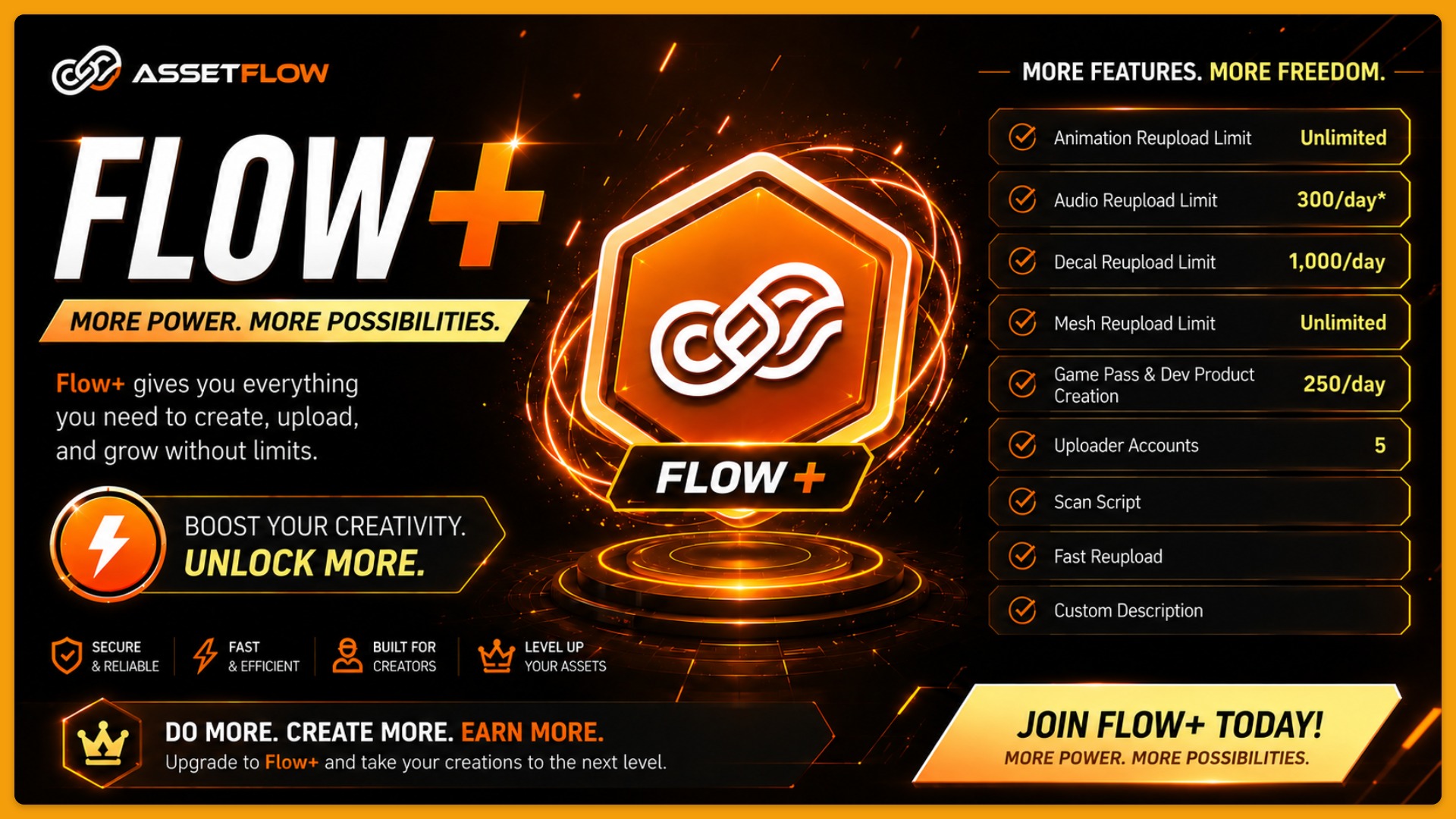 ⭐Flow+