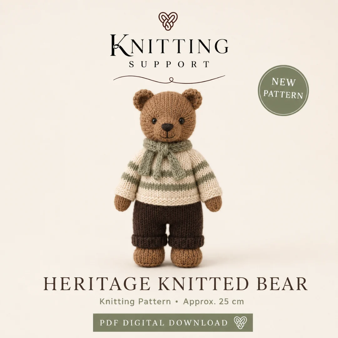 Heritage Knitted Bear Pattern