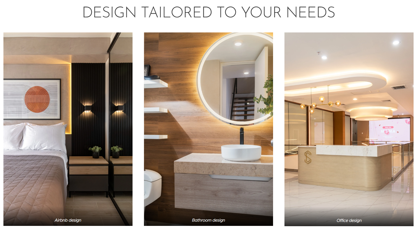 Custom Interiors Design + Materials Quotation