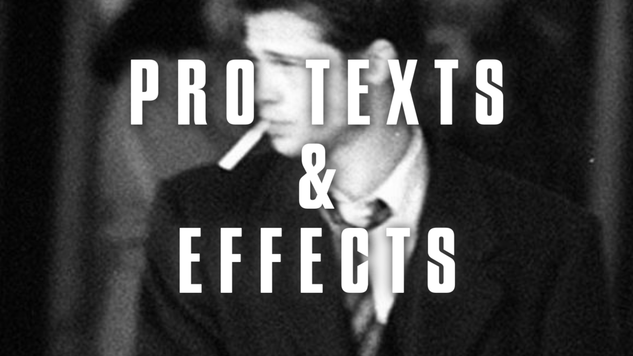 Pro Texts & Effects Combo